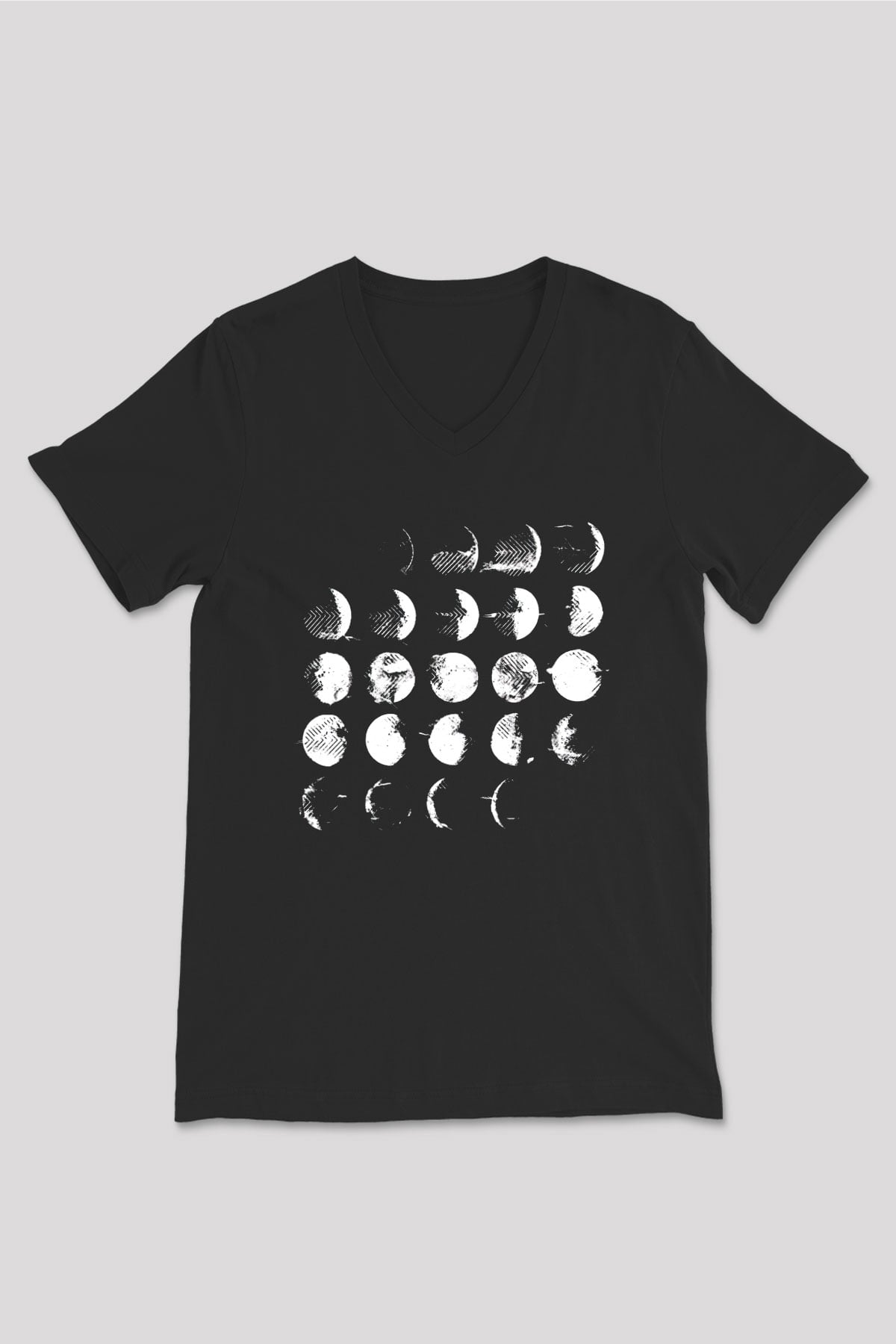 Converge Siyah Unisex V Yaka Tişört T-Shirt