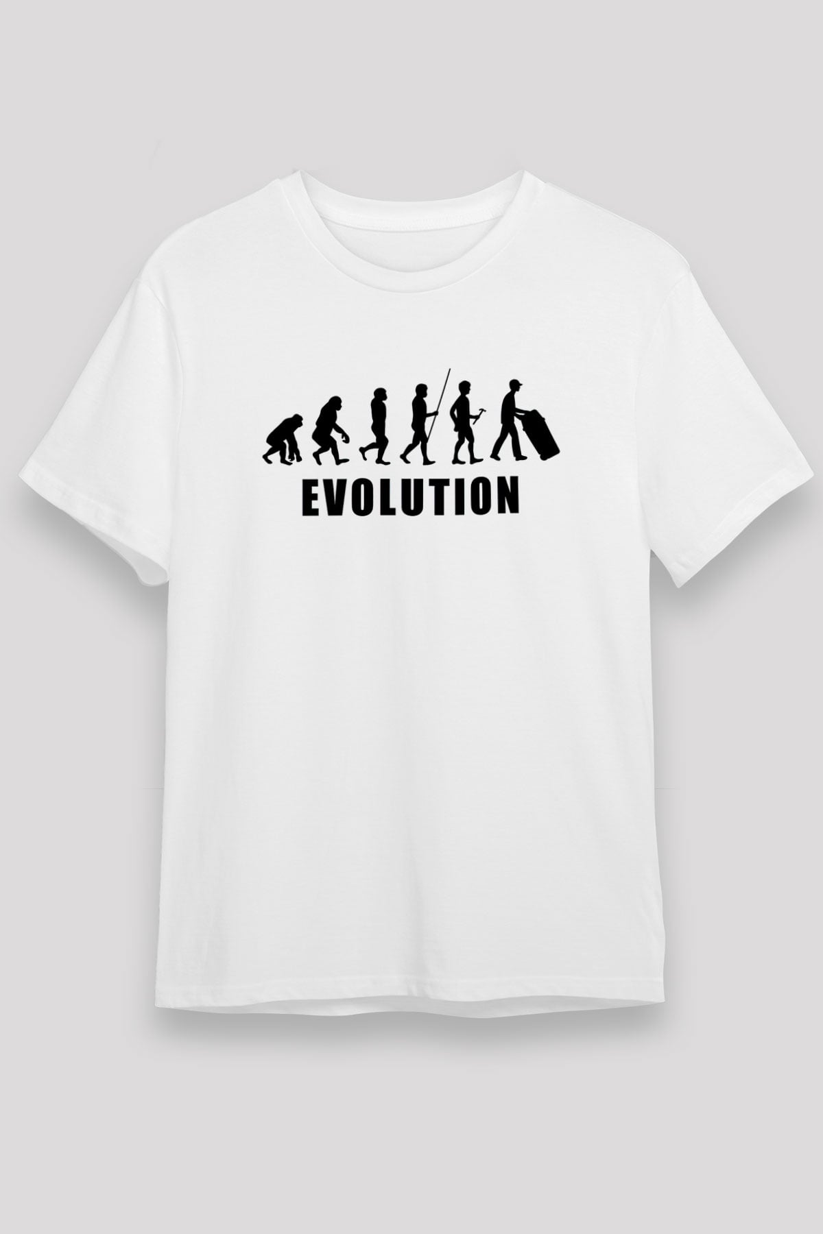 Çöpçü Beyaz Unisex Tişört T-Shirt - TişörtFabrikası