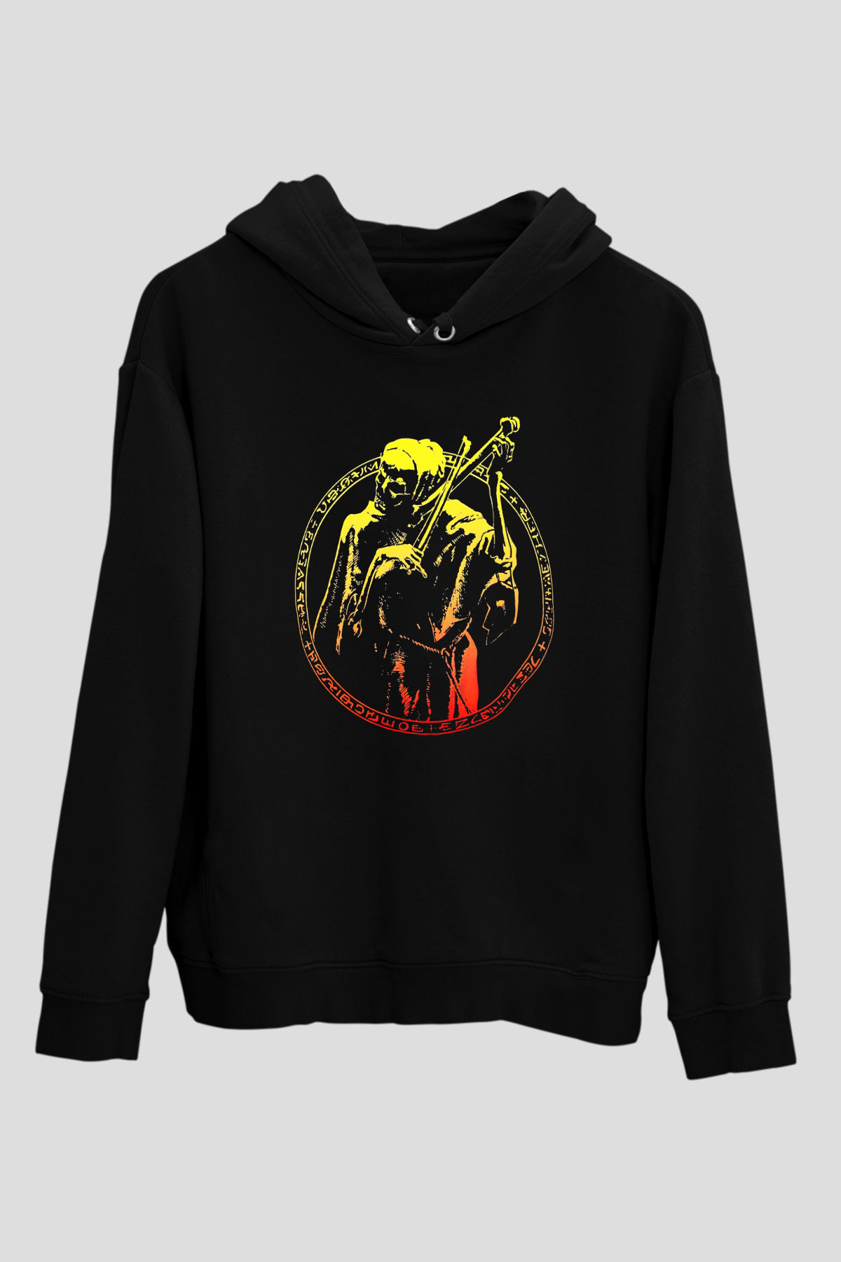 Coroner Siyah Unisex Hoodie
