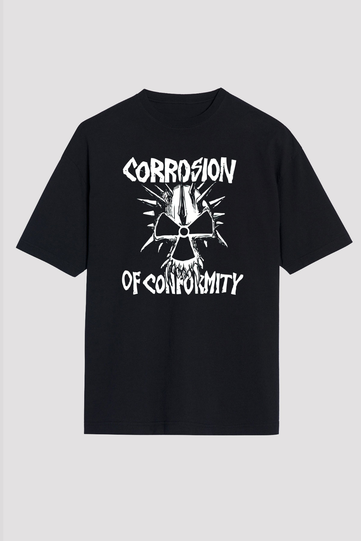 Corrosion of Conformity Siyah Unisex Oversize Tişört T-Shirt