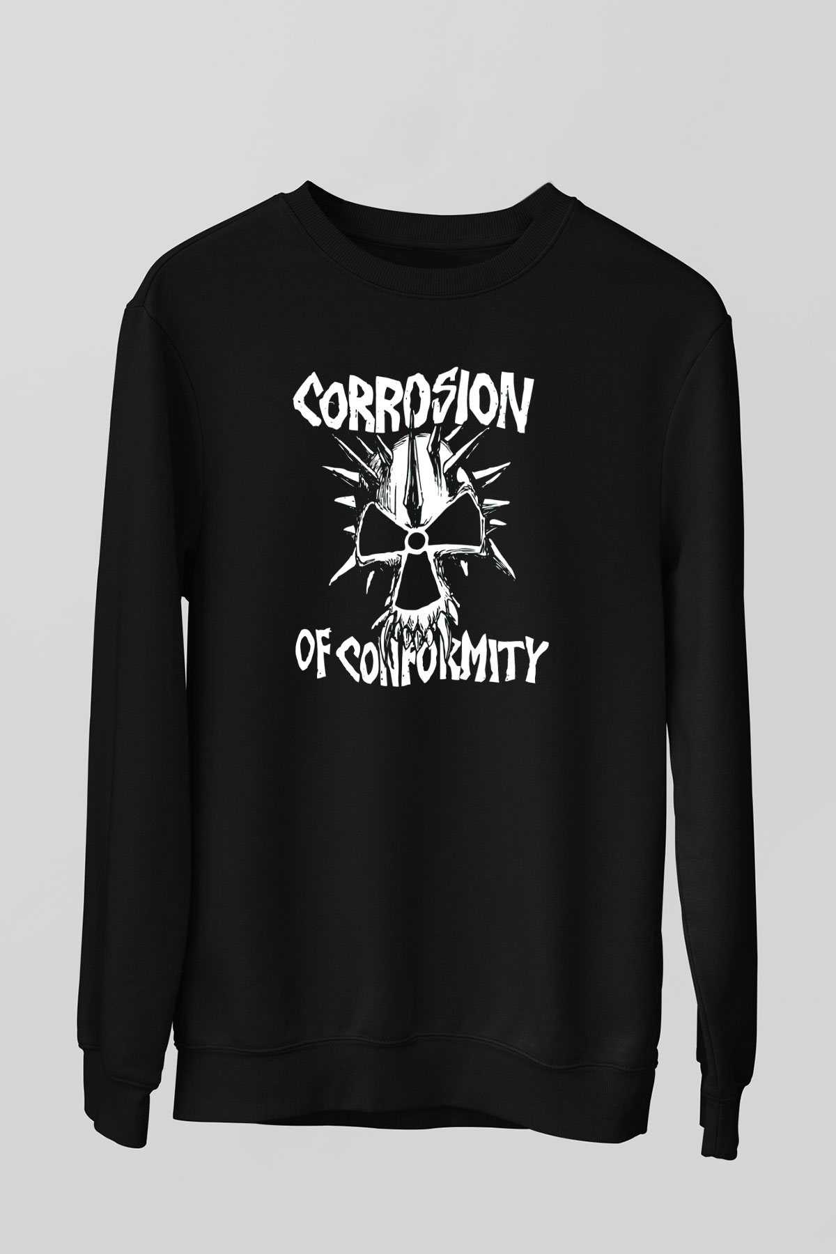 Corrosion of Conformity Siyah Unisex Sweatshirt