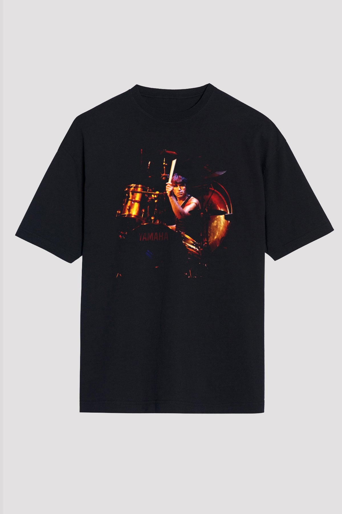 Cozy Powell Siyah Unisex Oversize Tişört T-Shirt