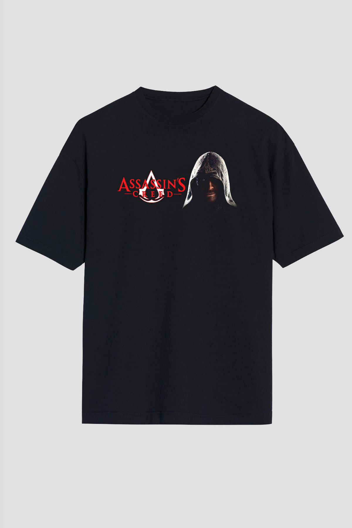 Creed Siyah Unisex Oversize Tişört T-Shirt