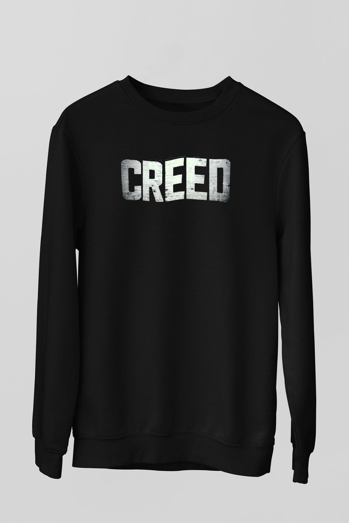 Creed Siyah Unisex Sweatshirt