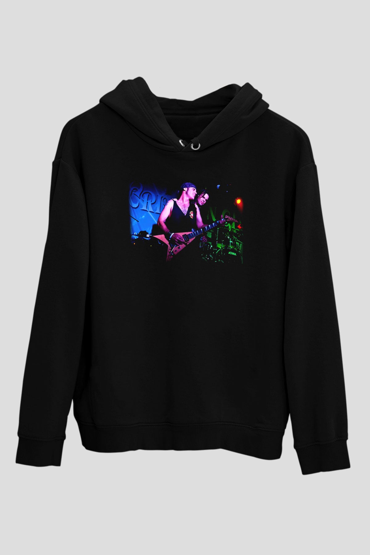 Crimson Glory Siyah Unisex Hoodie