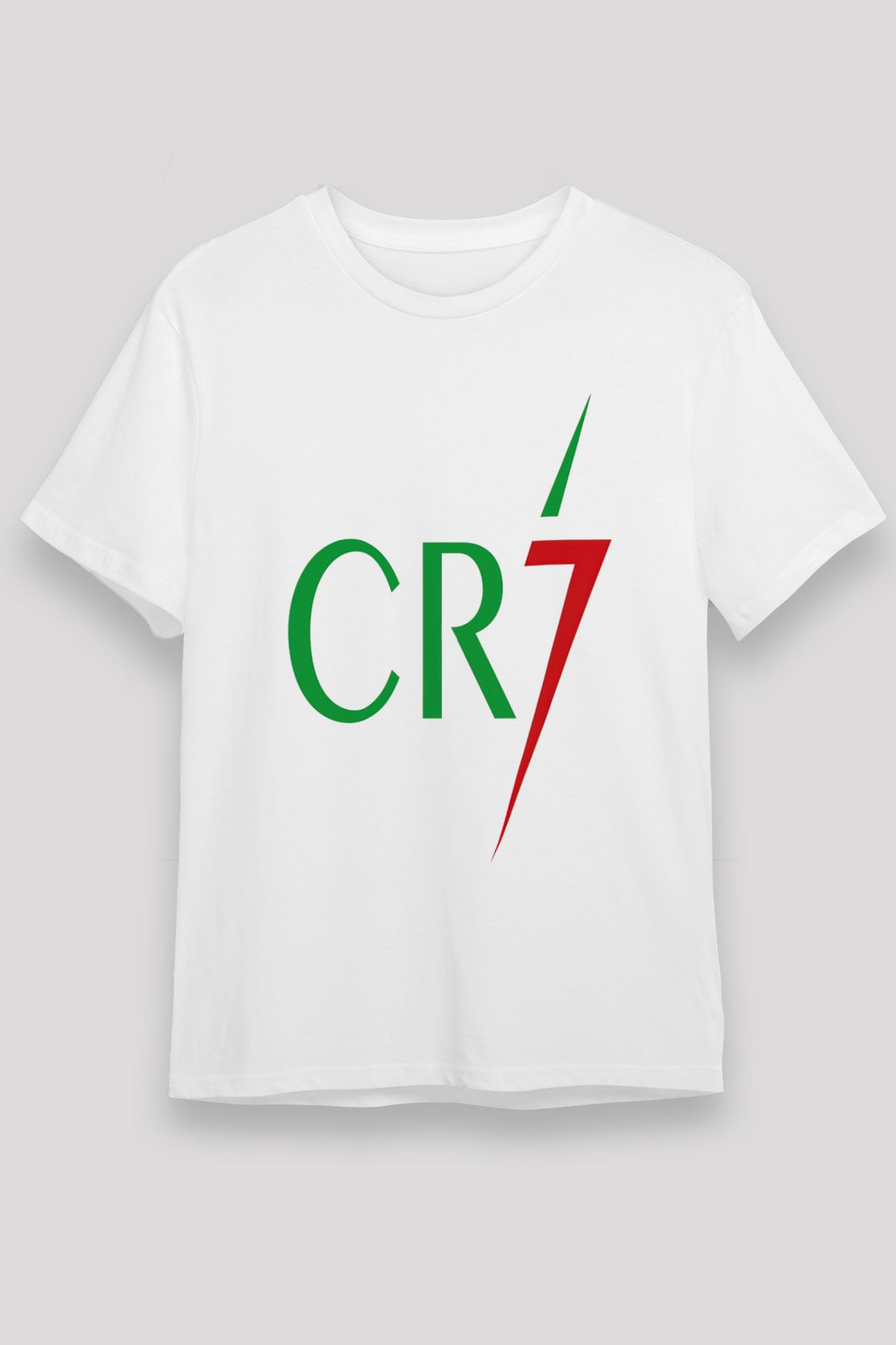 Cristiano Ronaldo Beyaz Unisex Tişört T-Shirt - TişörtFabrikası