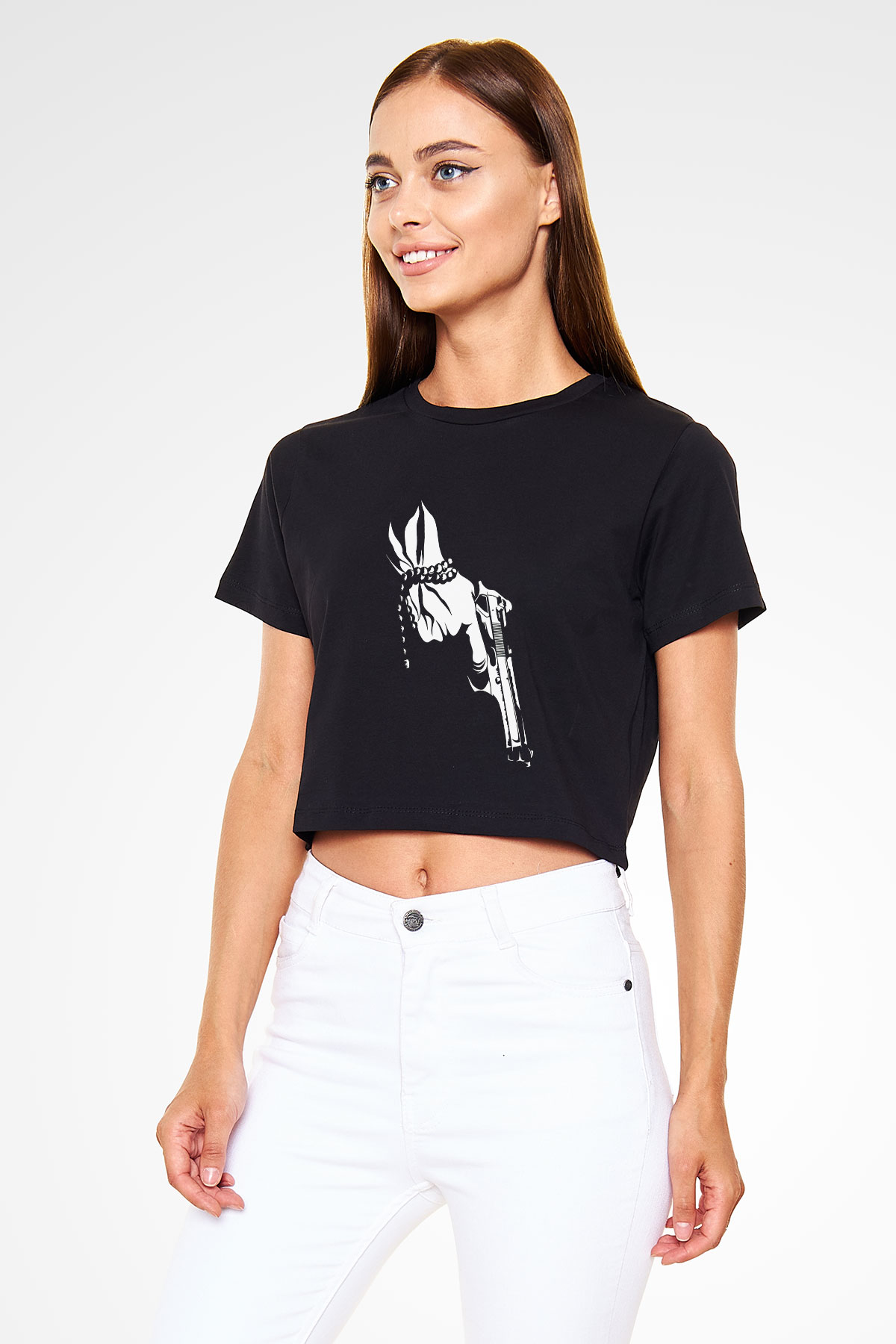 Crop Top Tişört TSR71