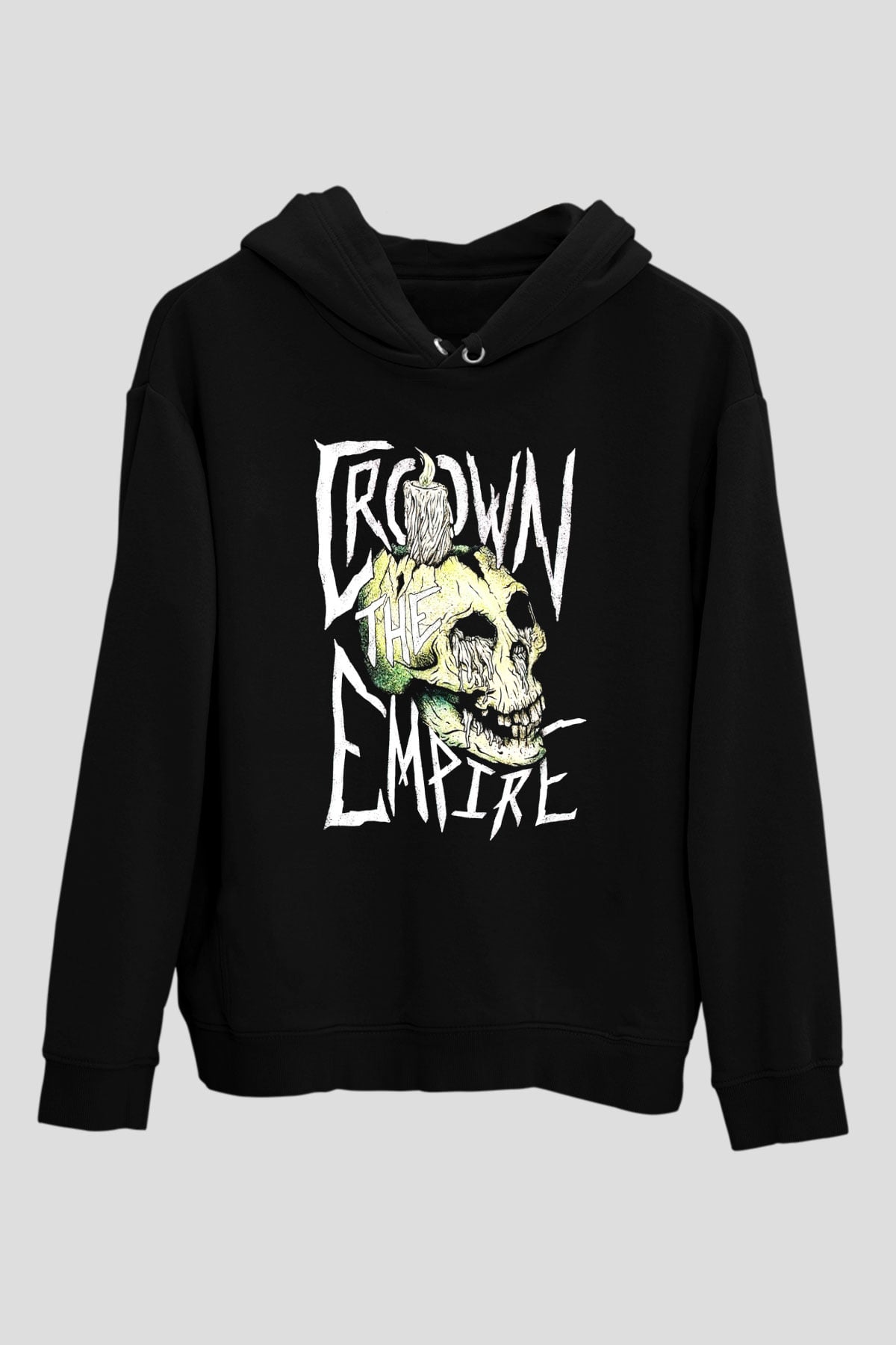 Crown the Empire Siyah Unisex Hoodie