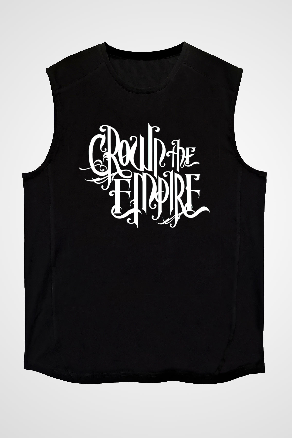 Crown the Empire Siyah Unisex Kolsuz Tişört