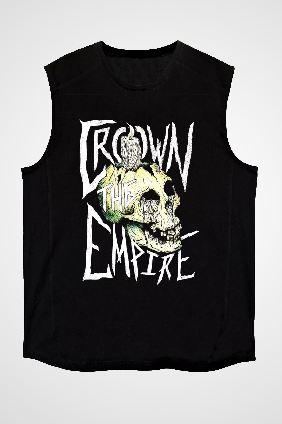 Crown the Empire Siyah Unisex Kolsuz Tişört