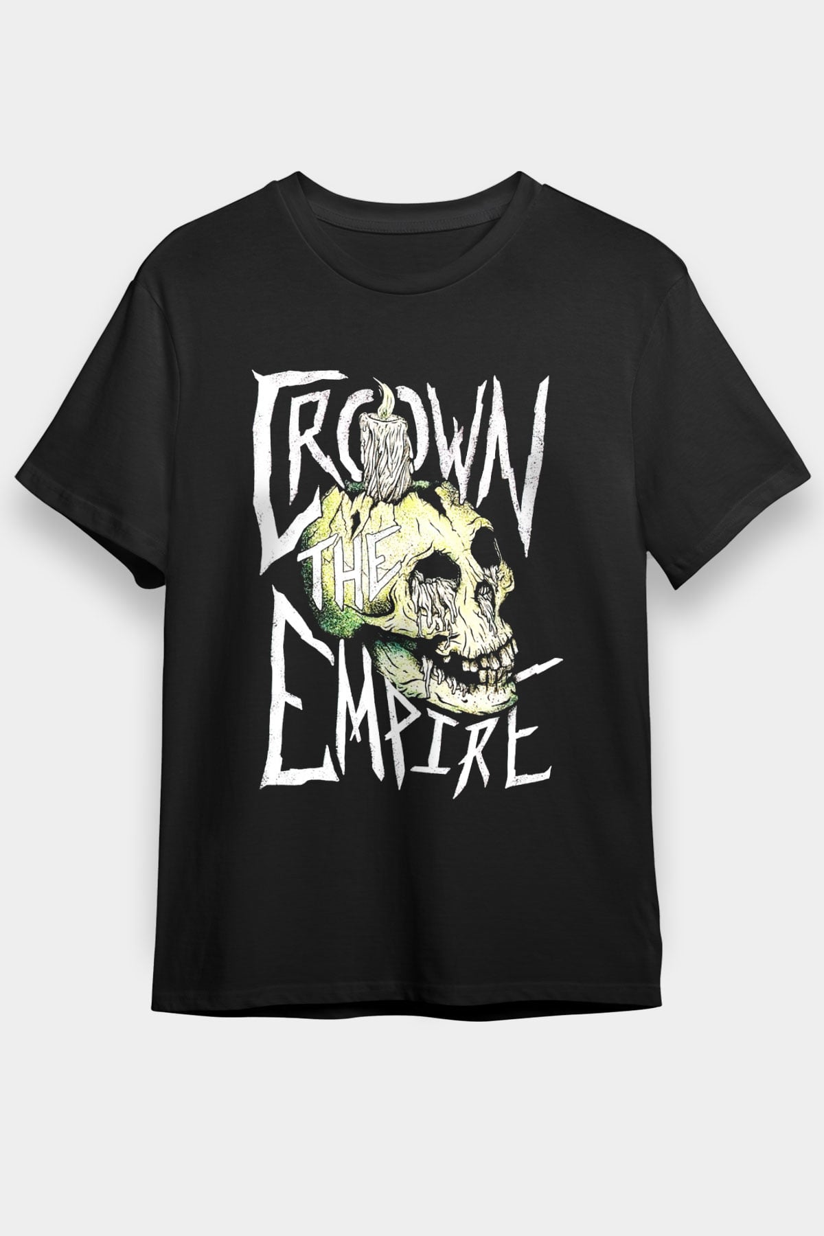 Crown the Empire Siyah Unisex Tişört T-Shirt - TişörtFabrikası