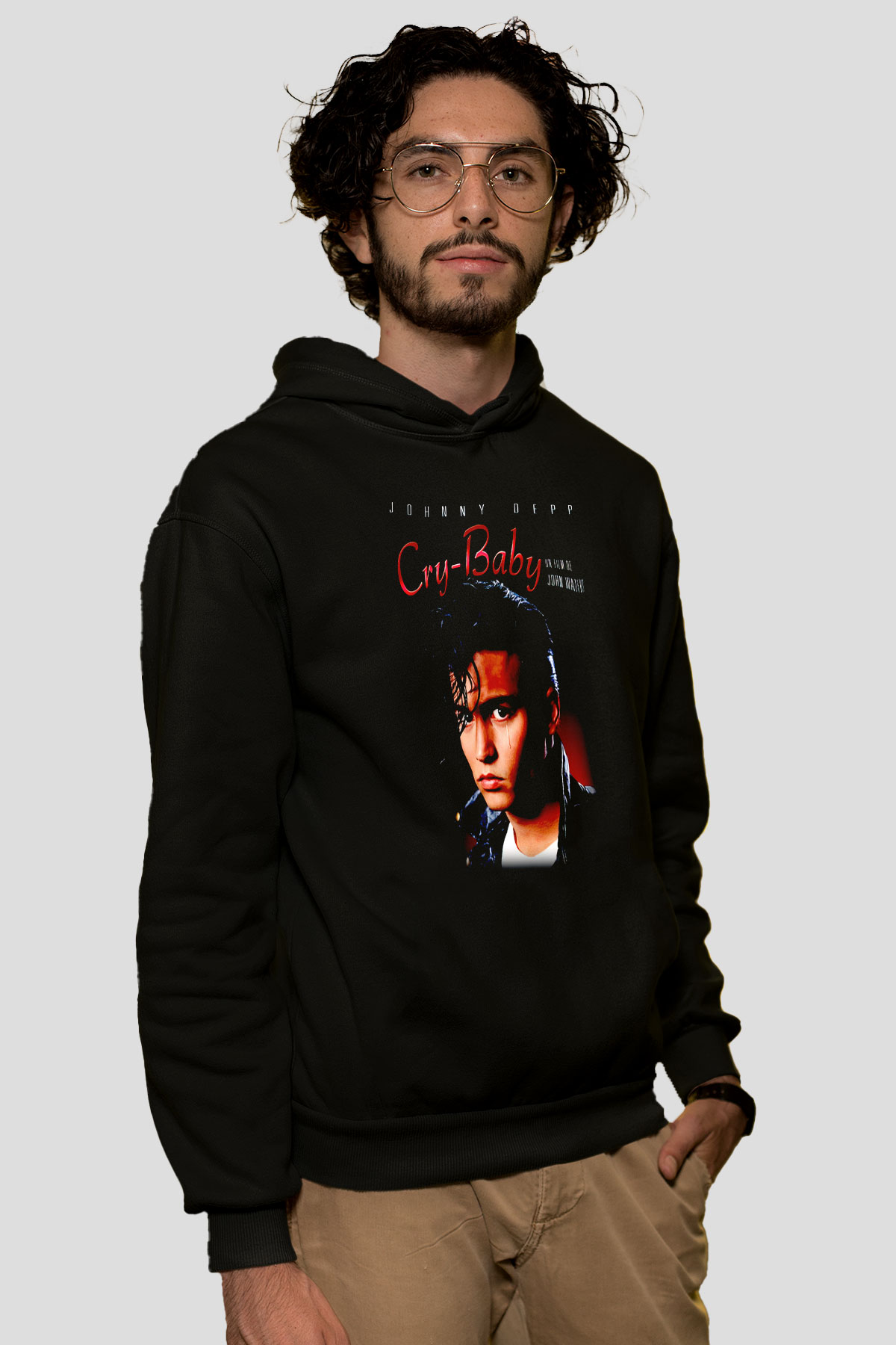 Cry-Baby Siyah Unisex Hoodie