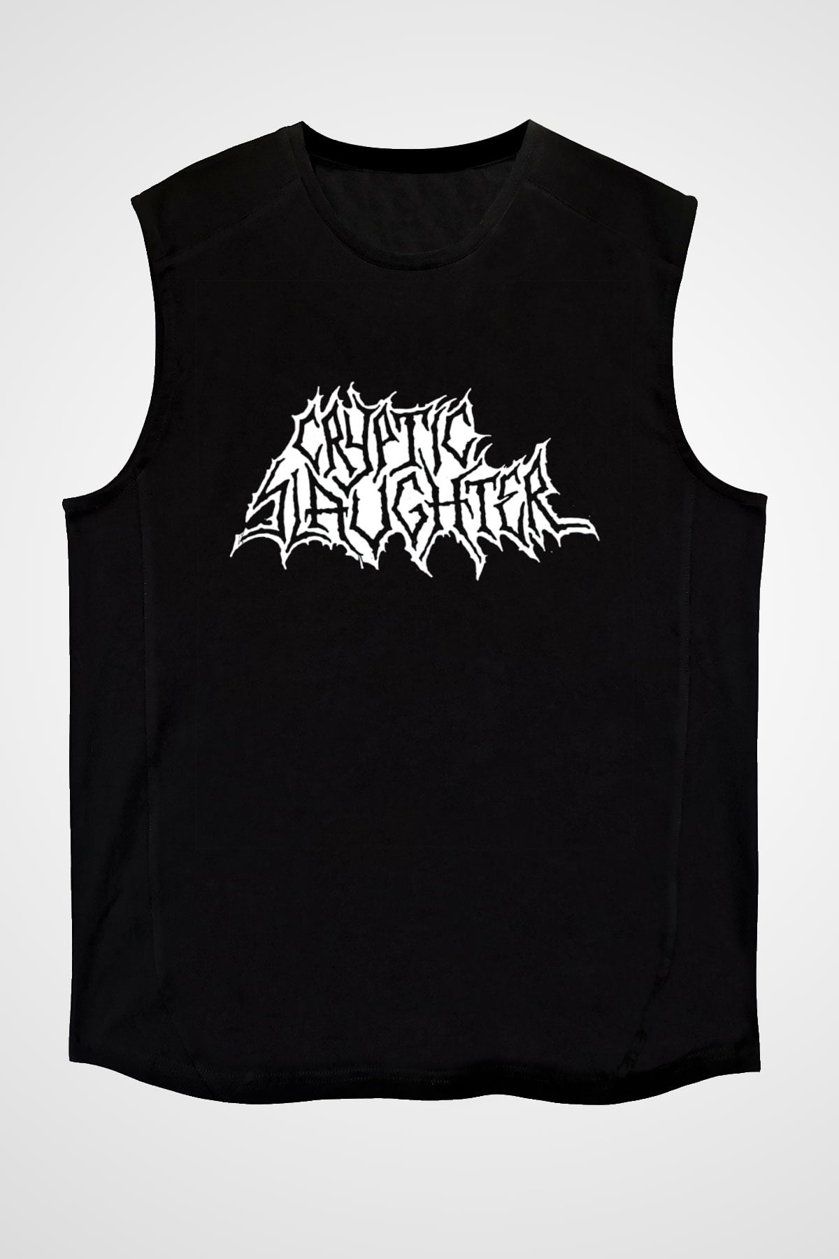 Cryptic Slaughter Siyah Unisex Kolsuz Tişört