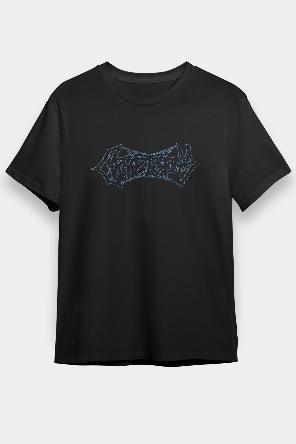 Cryptopsy Baskılı Unisex Siyah Tişört - Tshirt