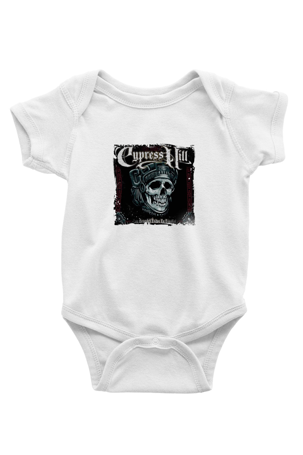 Cypress Hill Baskılı Unisex Beyaz Bebek Body - Zıbın