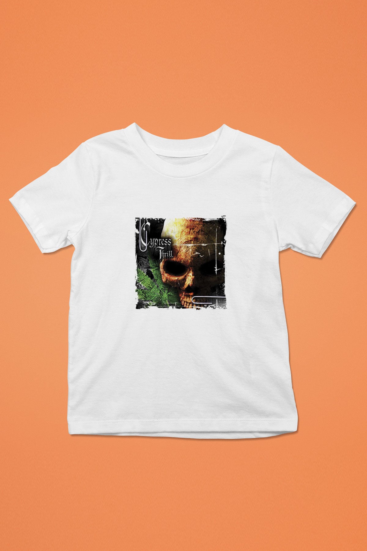 Cypress Hill Baskılı Unisex Beyaz Çocuk Tişört