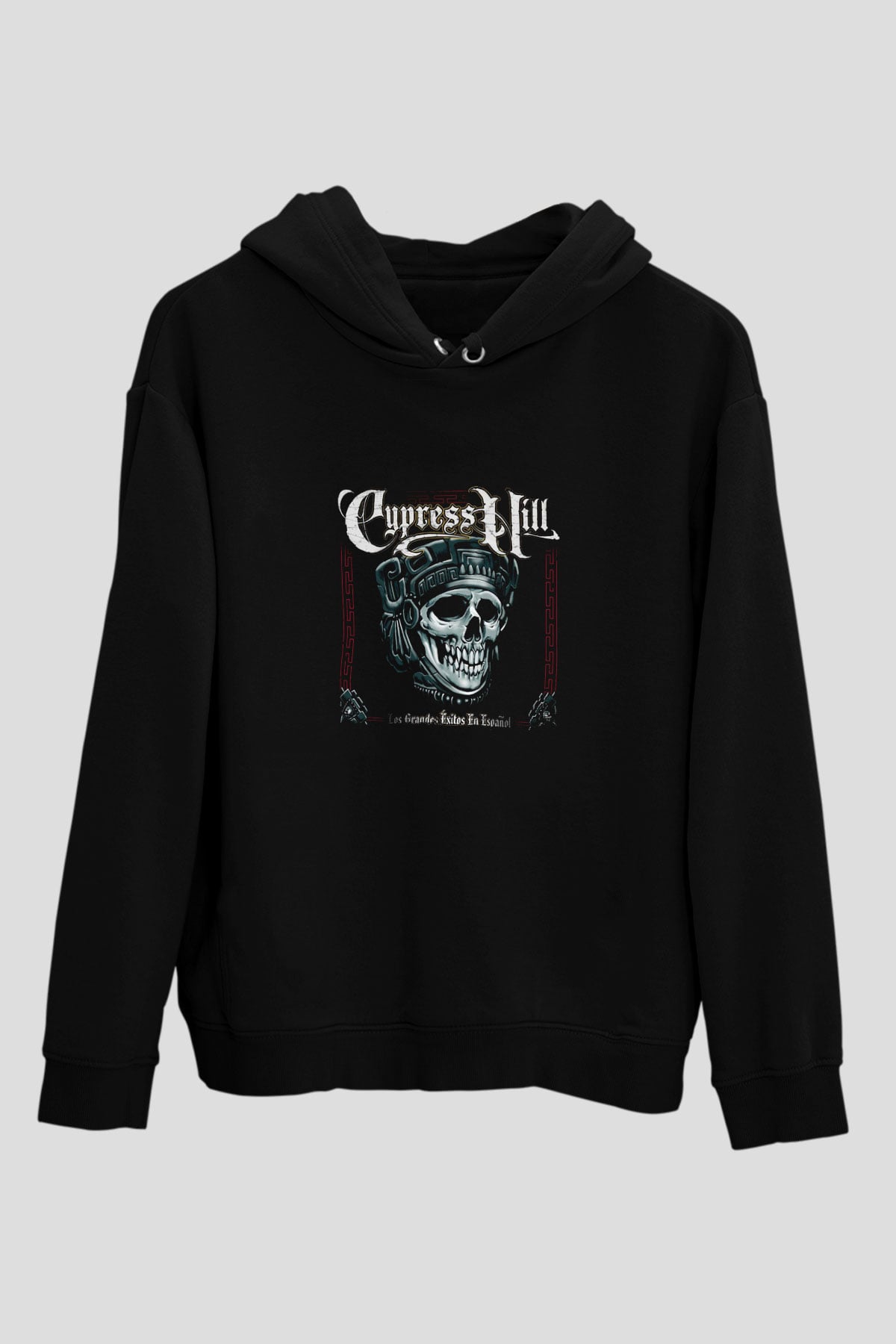 Cypress Hill Baskılı Unisex Siyah Hoodie