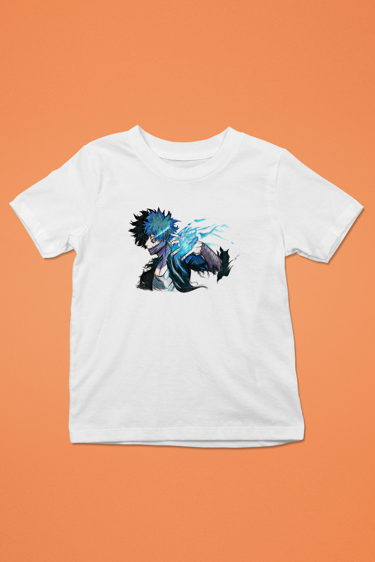 Dabi Baskılı Beyaz Unisex Beyaz Çocuk Tişört - Tshirt