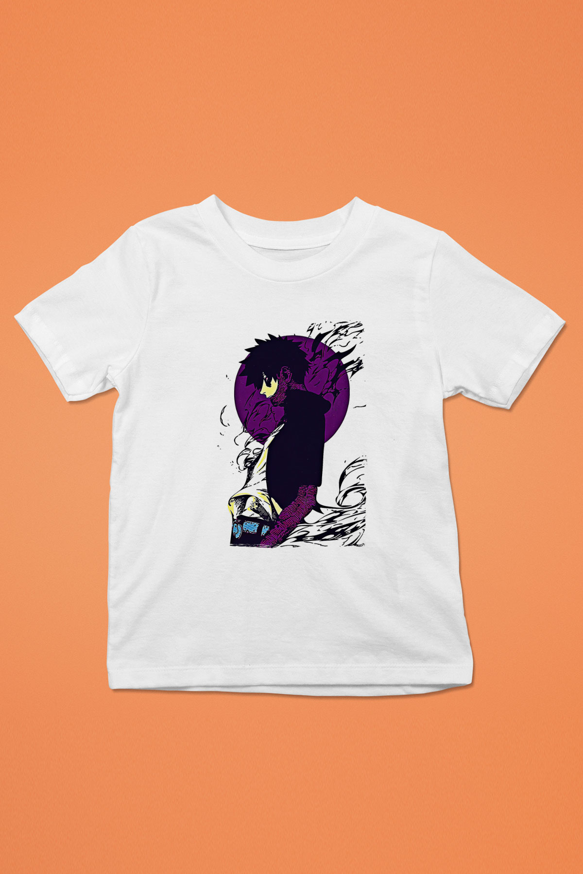 Dabi Baskılı Beyaz Unisex Beyaz Çocuk Tişört - Tshirt