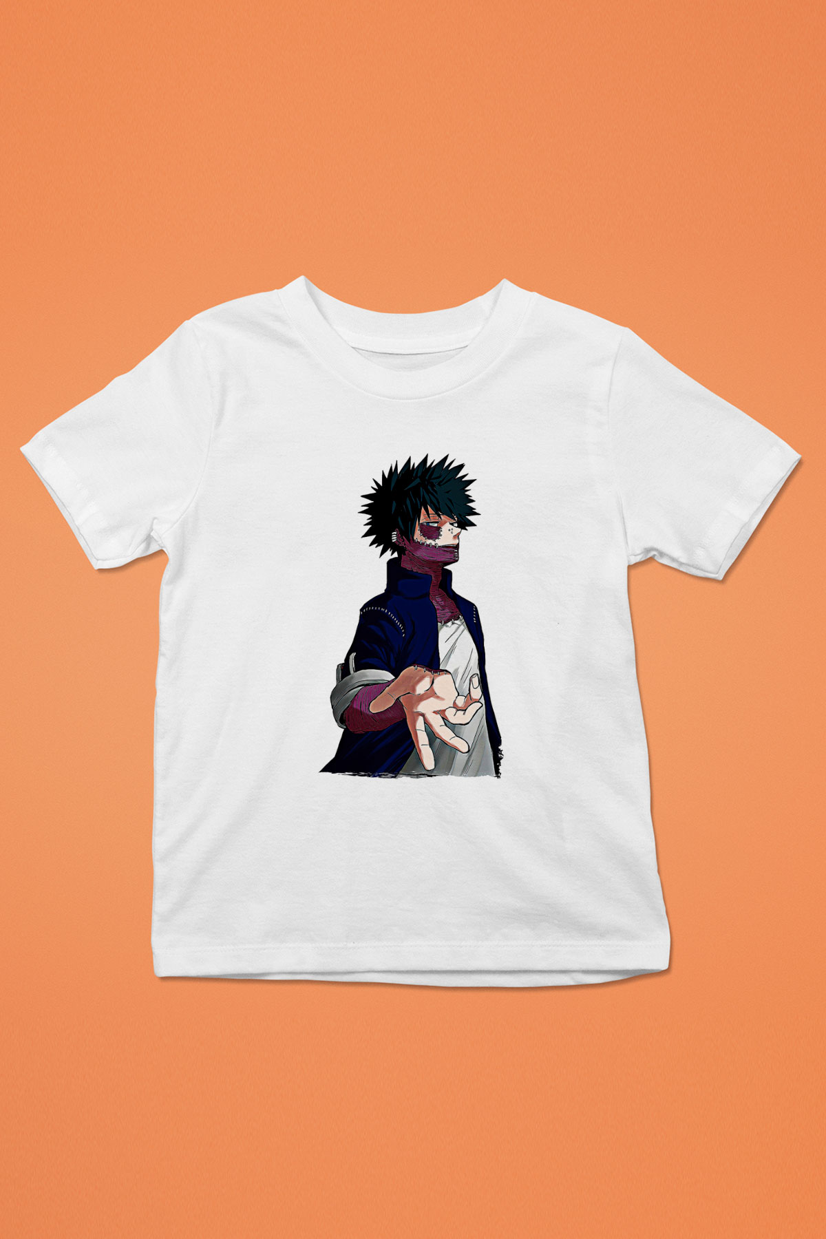 Dabi Baskılı Beyaz Unisex Beyaz Çocuk Tişört - Tshirt