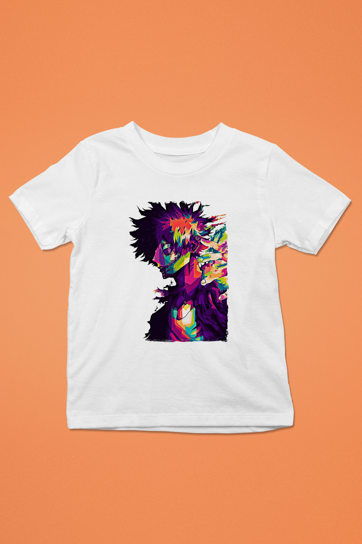 Dabi Baskılı Beyaz Unisex Beyaz Çocuk Tişört - Tshirt