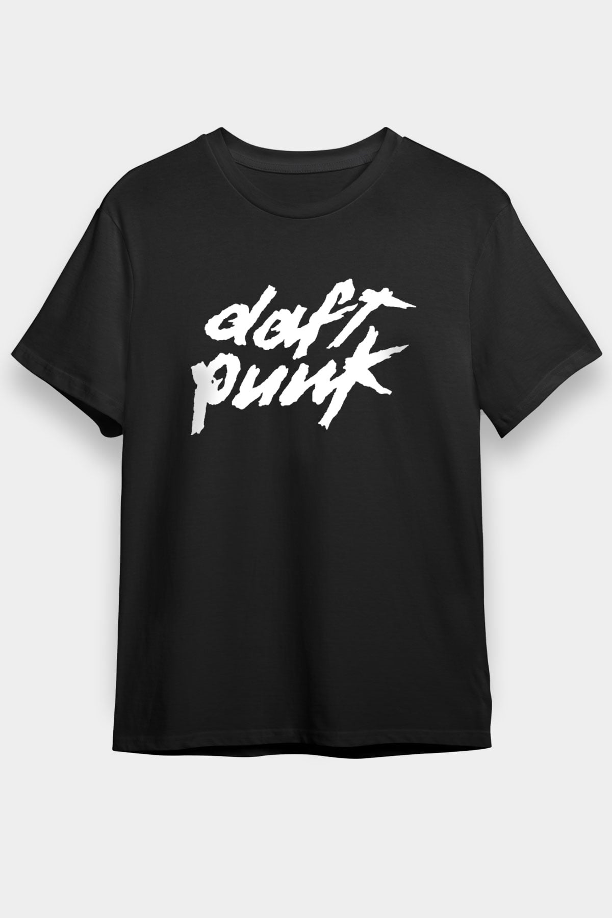 Daft Punk Siyah Unisex Tişört T-Shirt - TişörtFabrikası