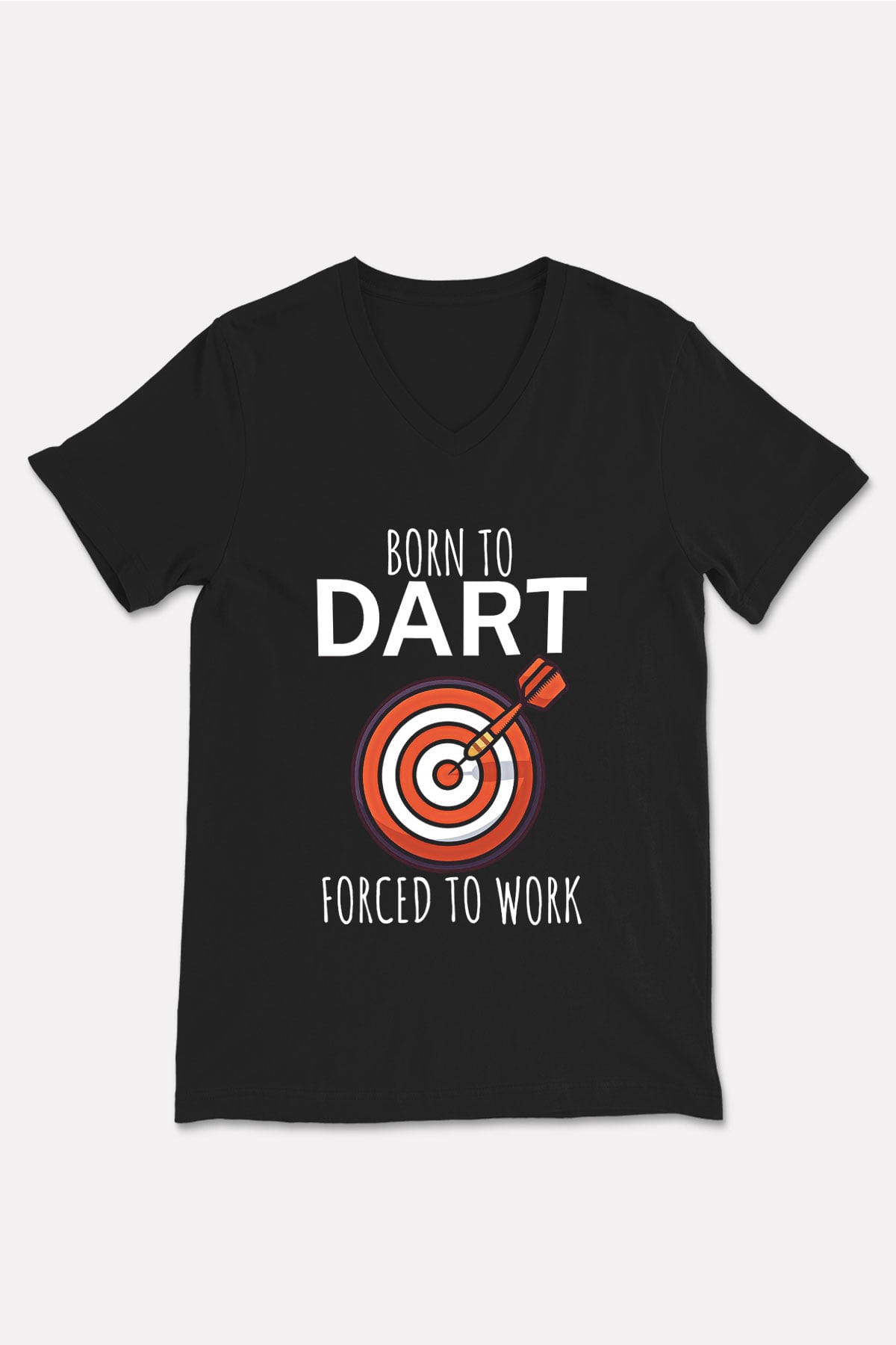 Dalgıçlık - Mountaineering Baskılı Unisex Siyah V Yaka Tişört