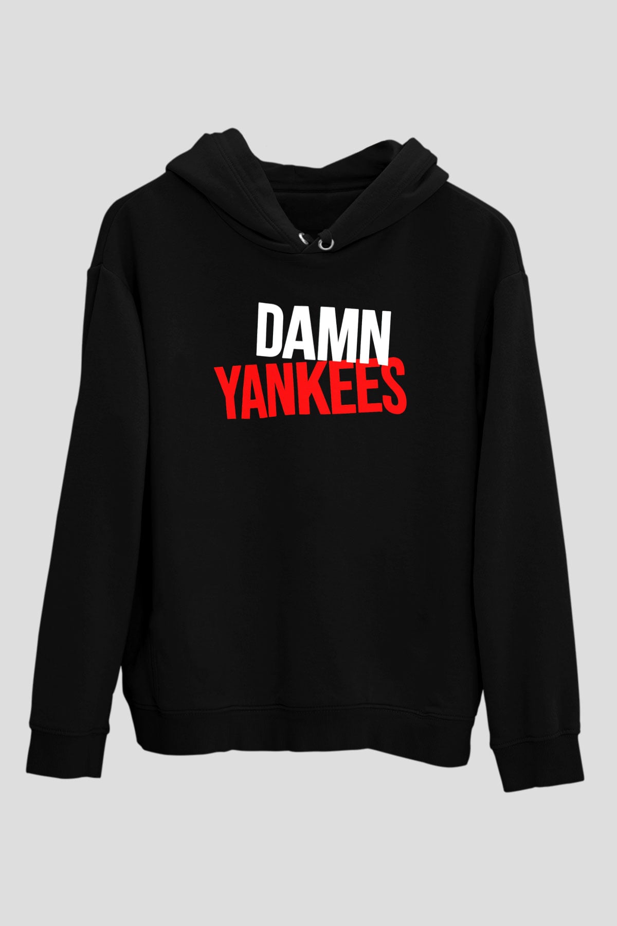 Damn Yankees Siyah Unisex Hoodie
