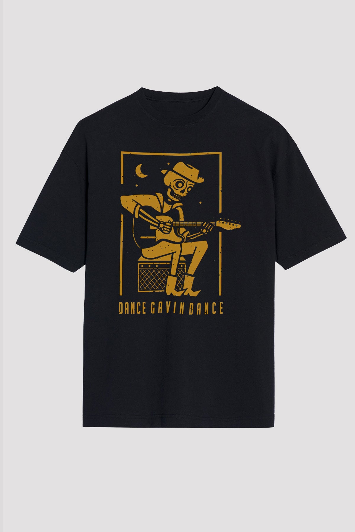 Dance Gavin Dance Siyah Oversize Tişört Oversize T-shirt - TişörtFabrikası