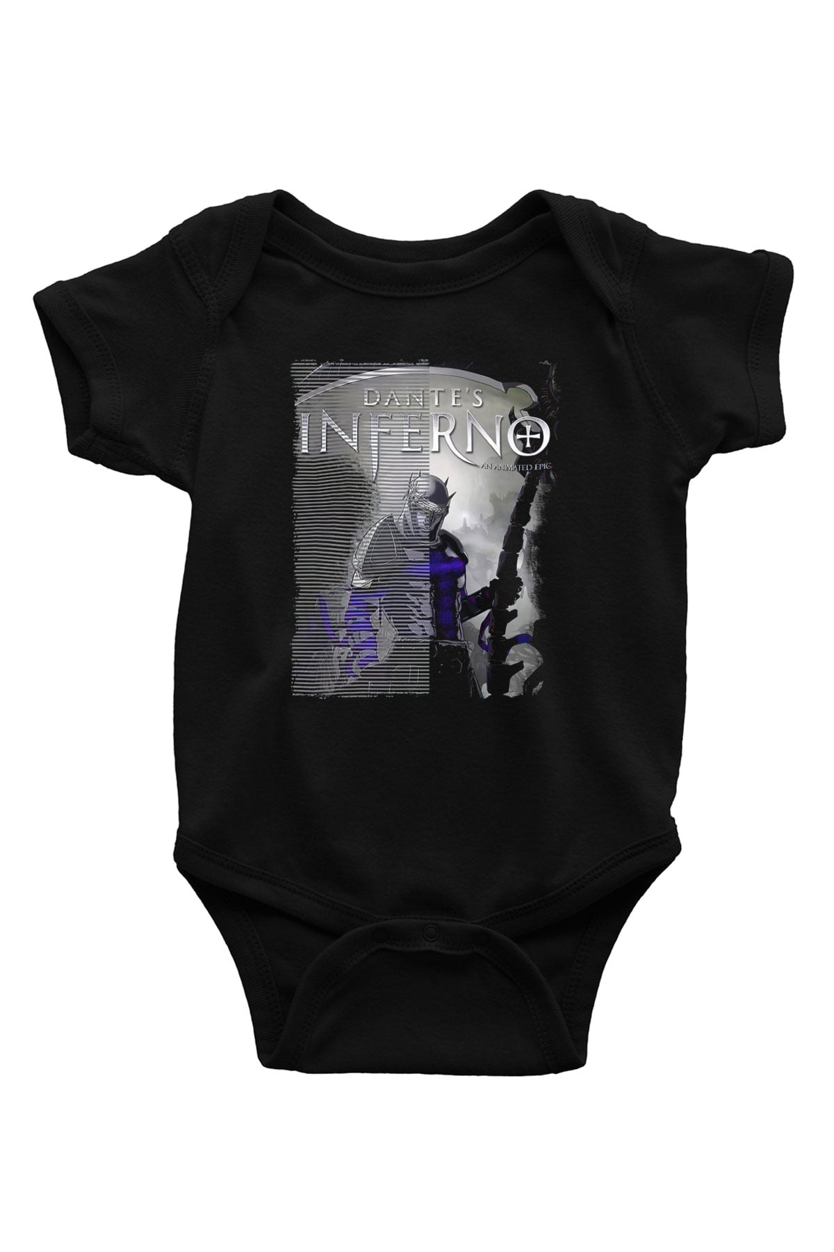 Dantes Inferno Siyah Bebek Body - Zıbın