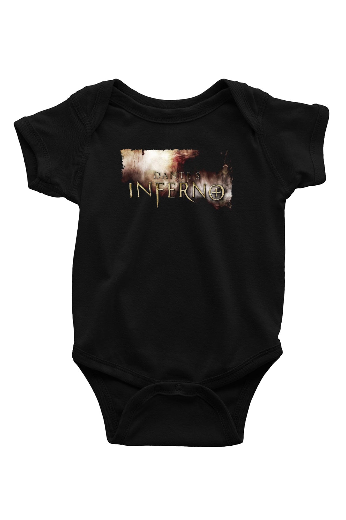 Dantes Inferno Siyah Bebek Body - Zıbın