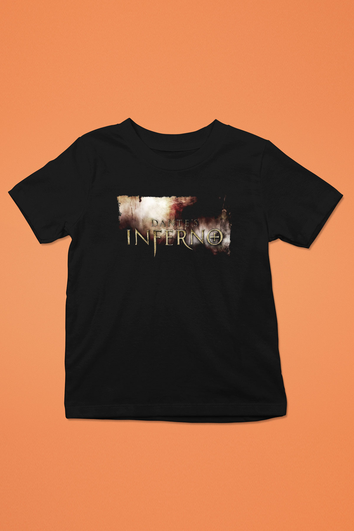 Dantes Inferno Siyah Unisex Çocuk Tişört
