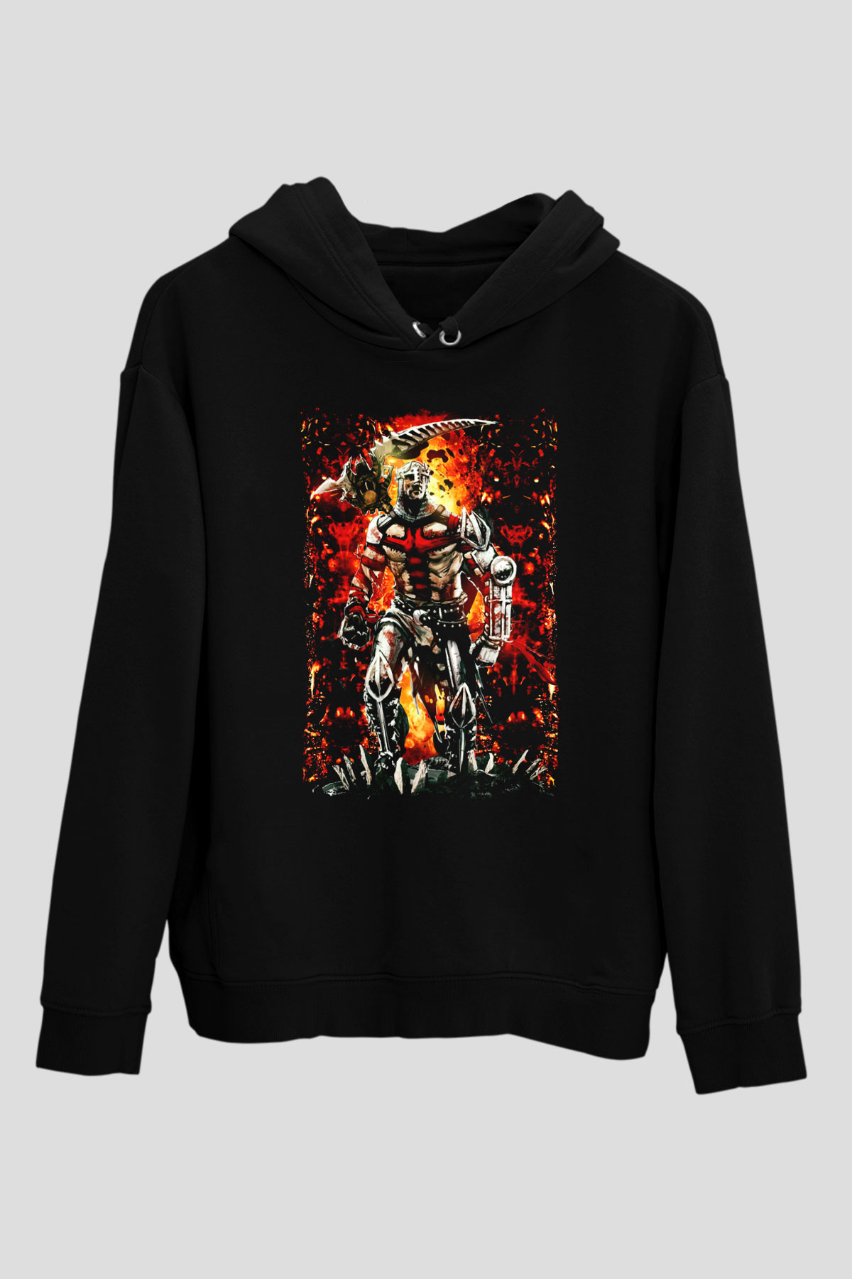 Dantes Inferno Siyah Unisex Hoodie