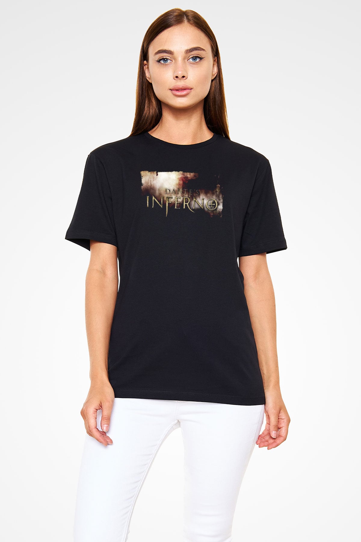Dantes Inferno Siyah Unisex Tişört T-Shirt