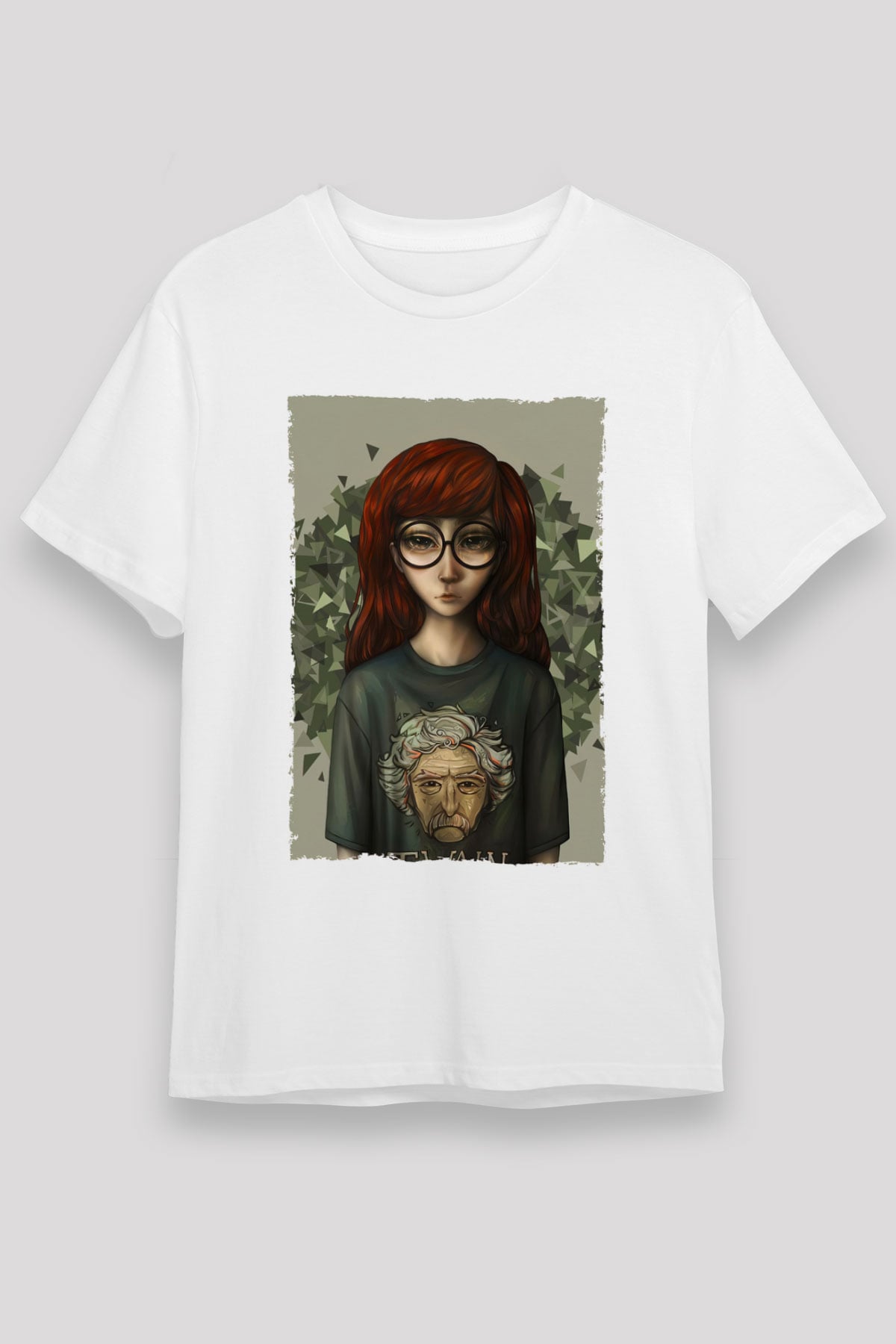 Daria Beyaz Unisex Tişört T-Shirt