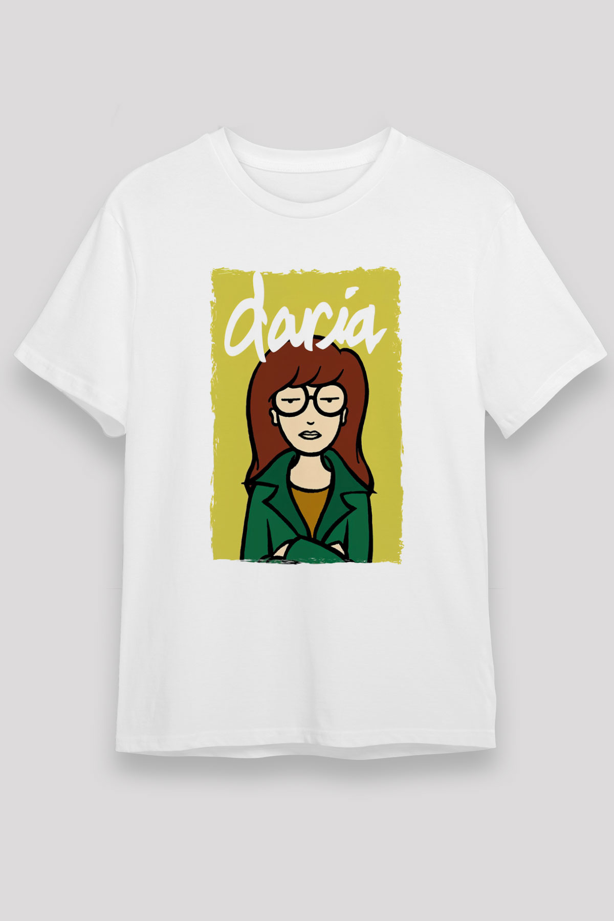 Daria Beyaz Unisex Tişört T-Shirt