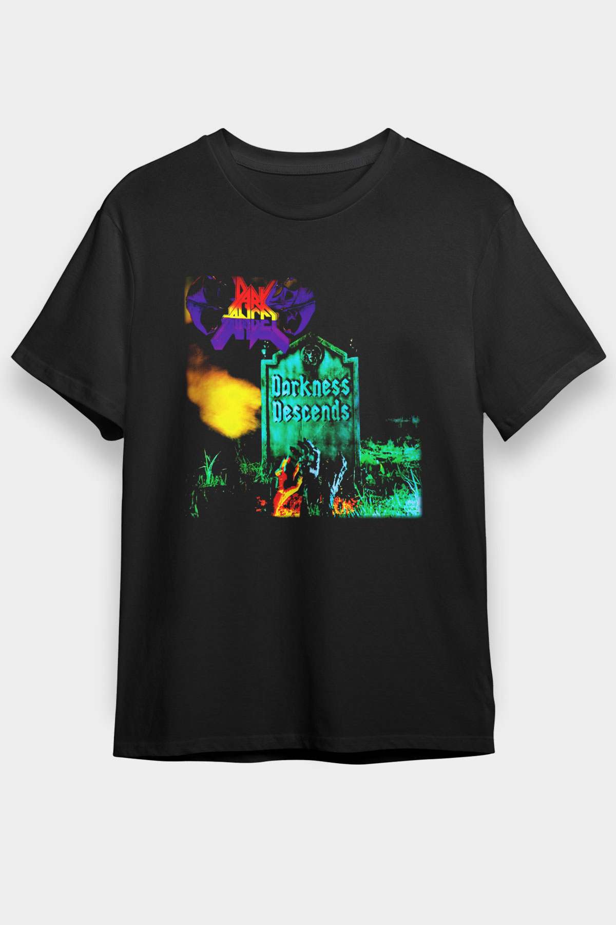 Dark Angel Siyah Unisex Tişört T-Shirt - TişörtFabrikası