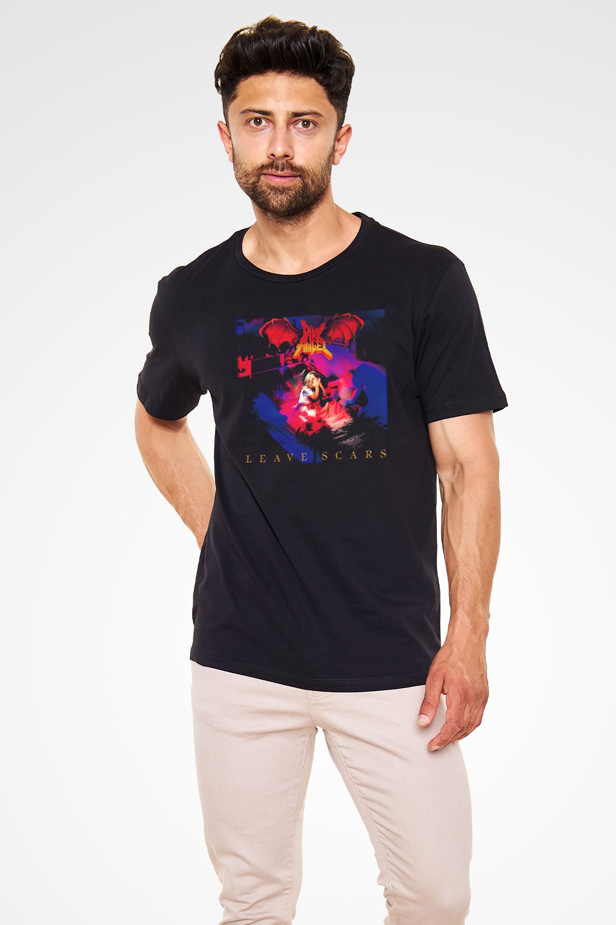 Dark Angel Siyah Unisex Tişört T-Shirt - TişörtFabrikası