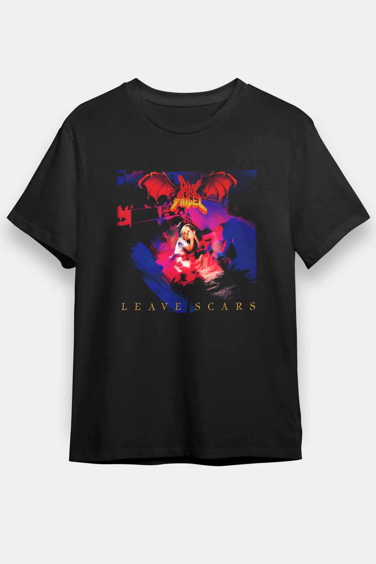 Dark Angel Siyah Unisex Tişört T-Shirt - TişörtFabrikası
