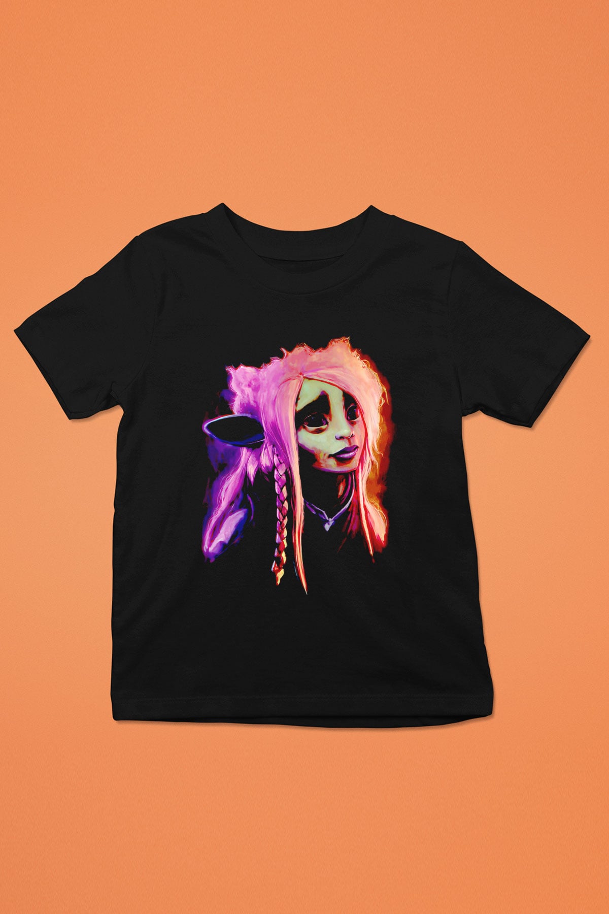 Dark Crystal Siyah Unisex  Çocuk Tişört