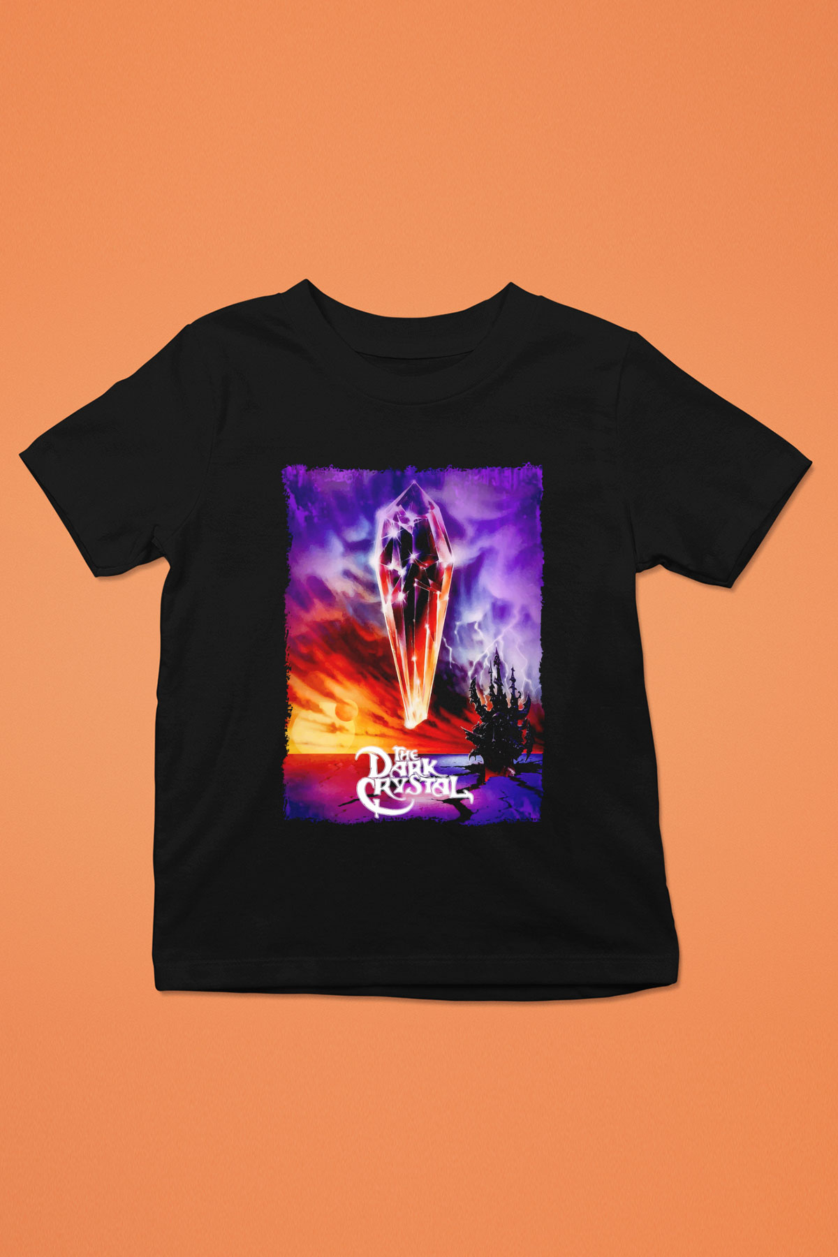 Dark Crystal Siyah Unisex  Çocuk Tişört