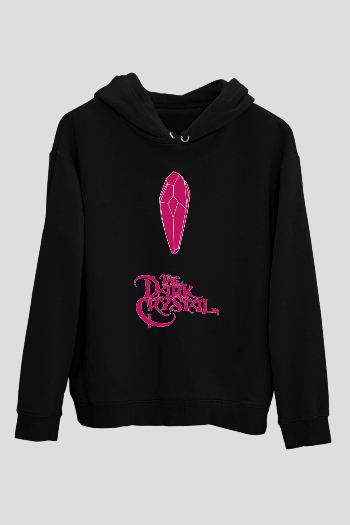 Dark Crystal Siyah Unisex Hoodie