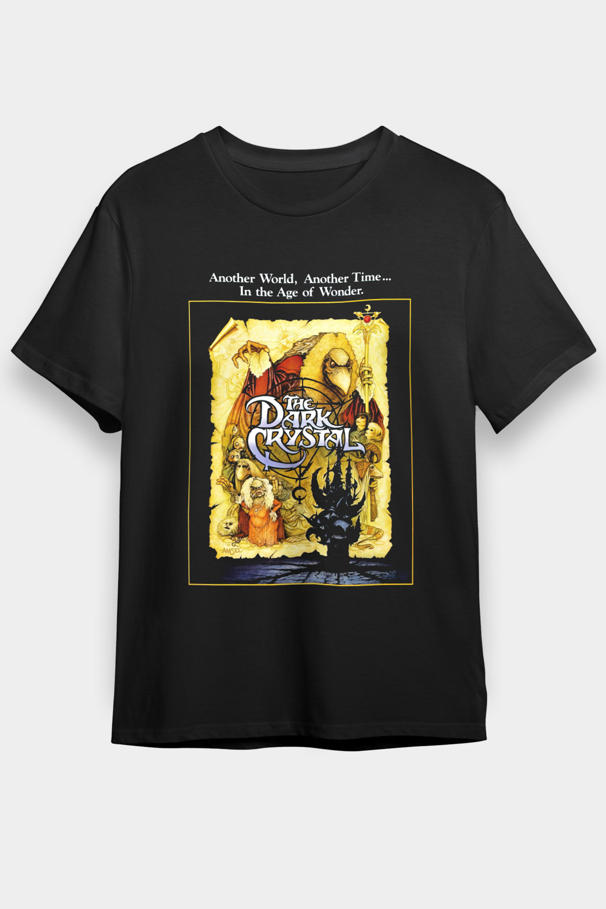 Dark Crystal Siyah Unisex Tişört