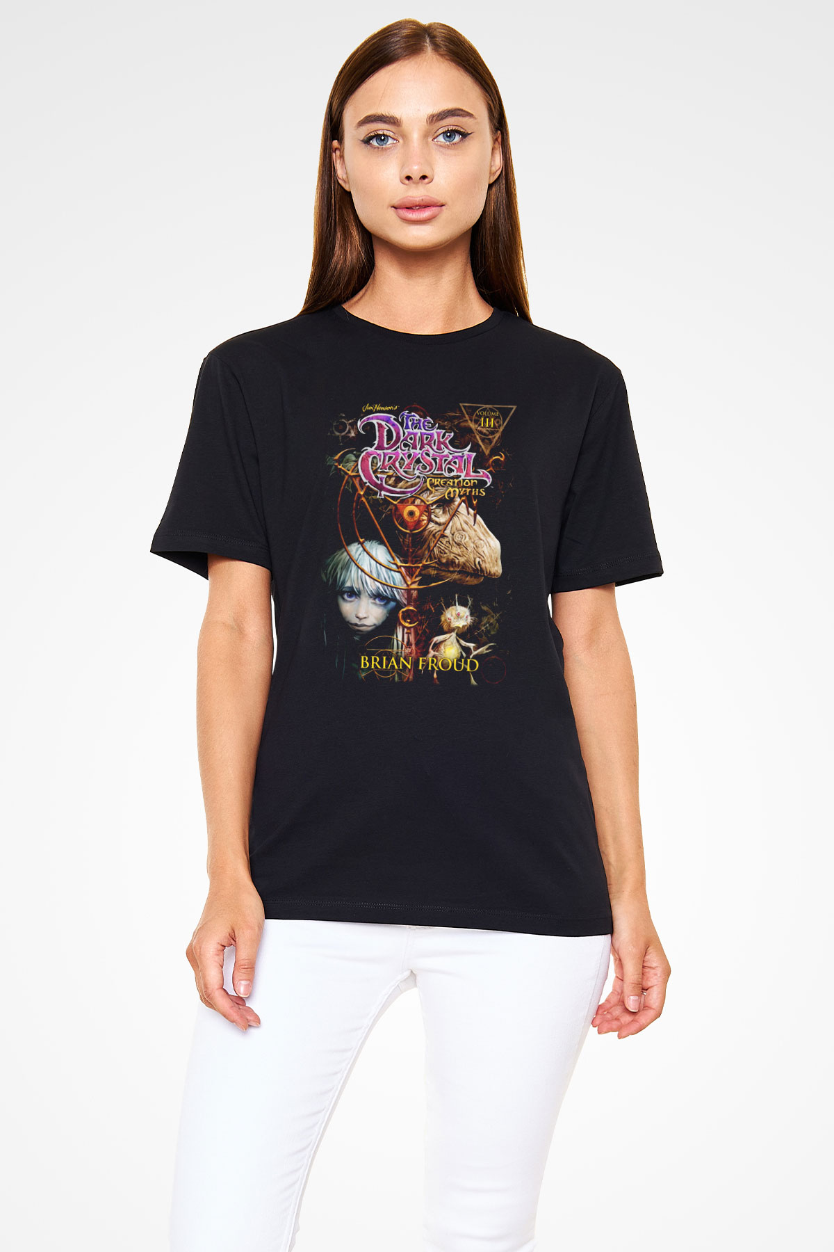 Dark Crystal Siyah Unisex Tişört