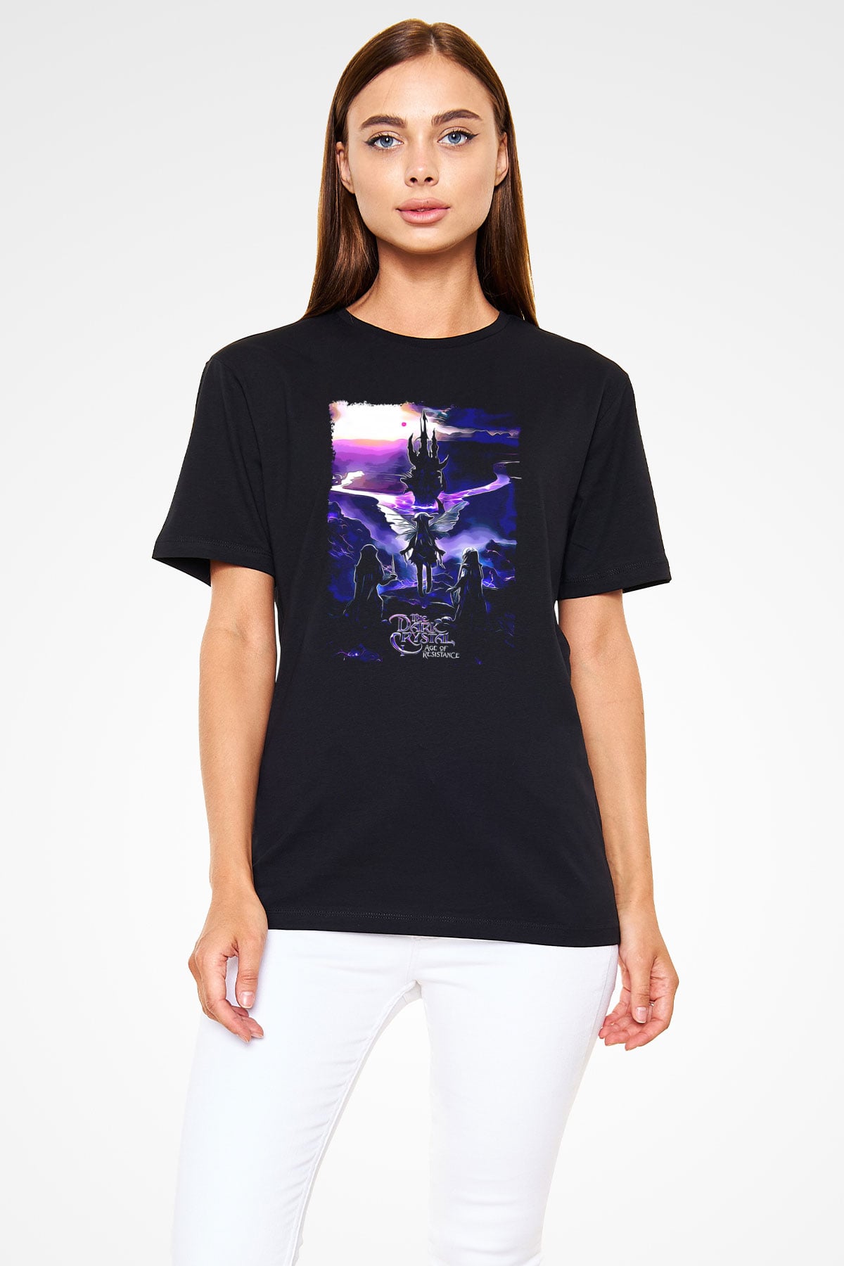 Dark Crystal Siyah Unisex Tişört