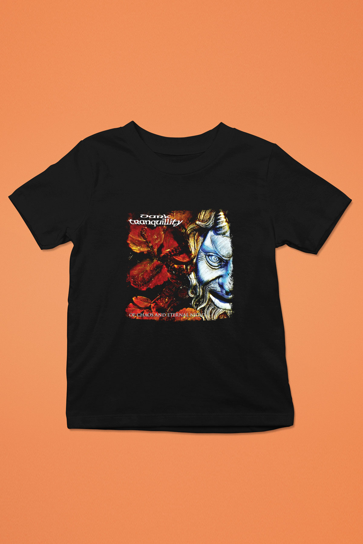 Dark Tranquillity Baskılı Unisex Siyah Çocuk Tişört