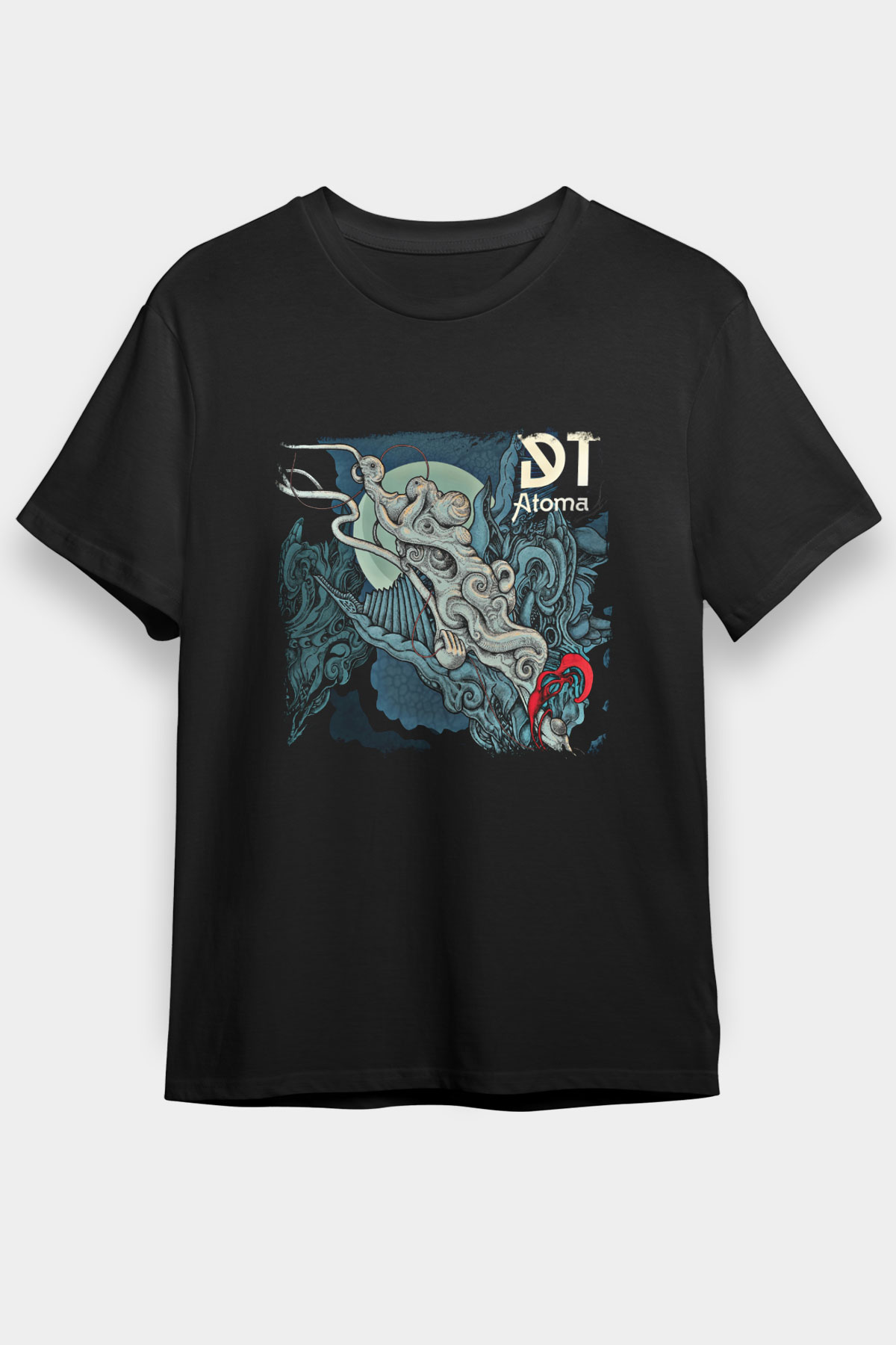 Dark Tranquillity Baskılı Unisex Siyah Tişört