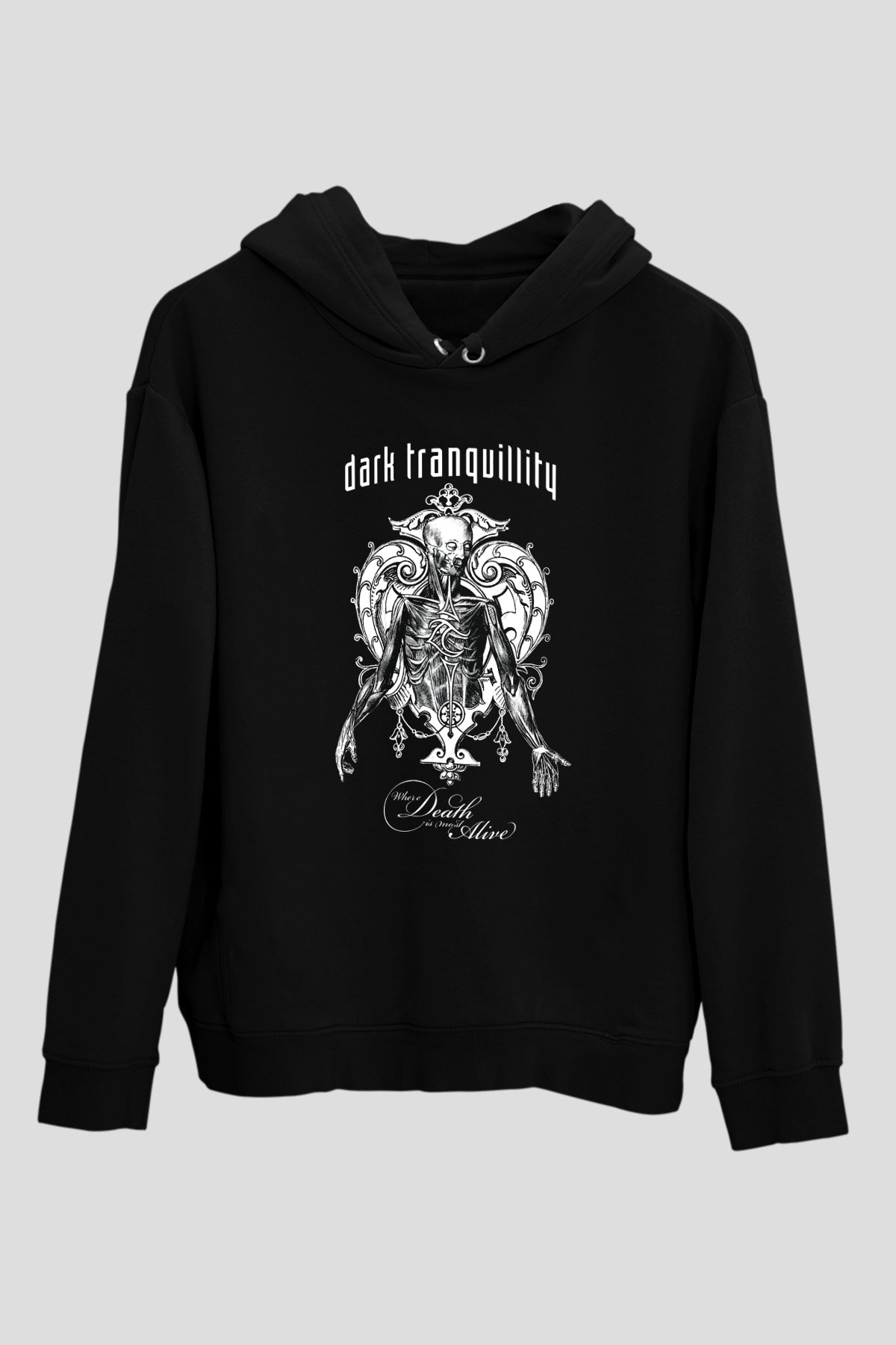 Dark Tranquillity Siyah Unisex Hoodie