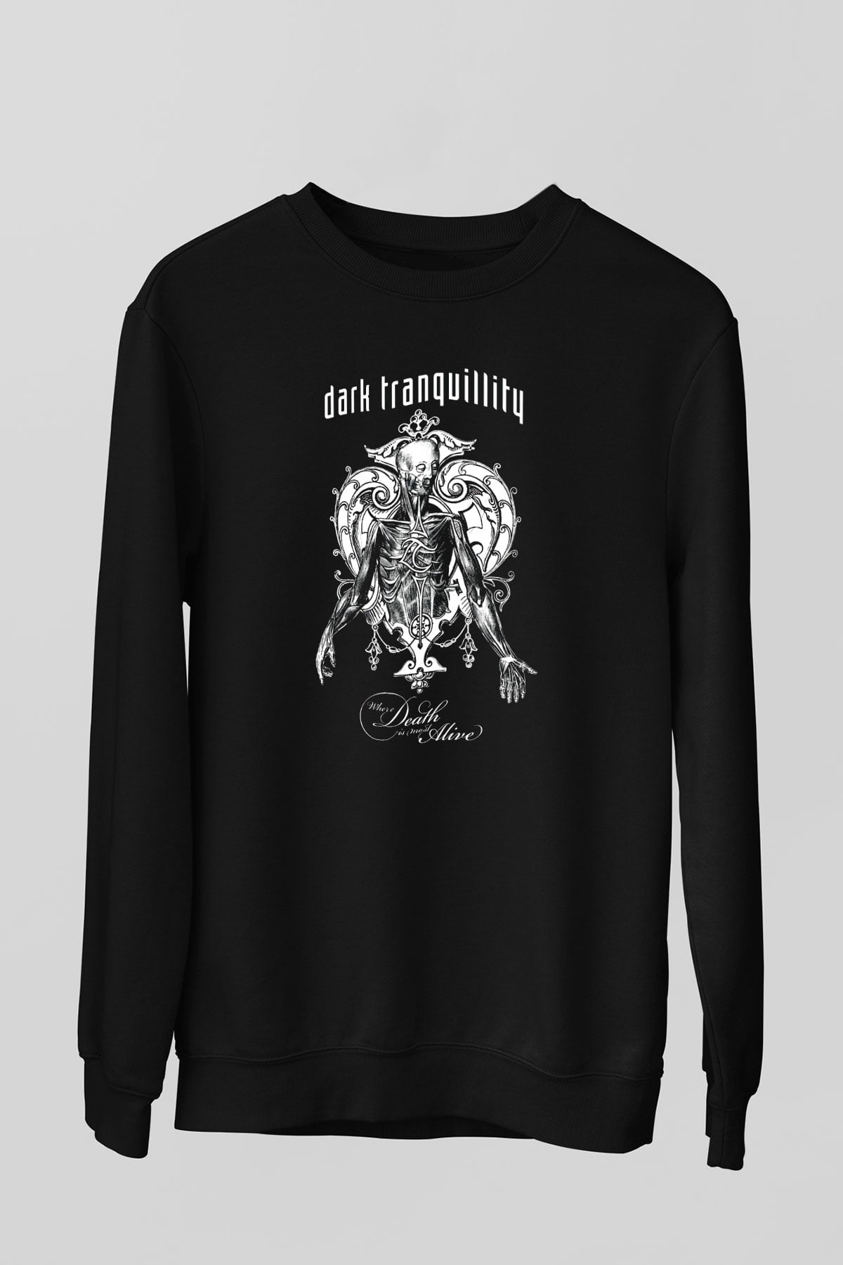 Dark Tranquillity Siyah Unisex Sweatshirt