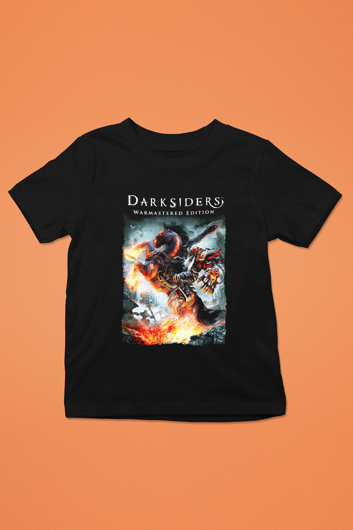 Darksiders Siyah Unisex Çocuk Tişört